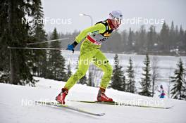 26.11.2011, Kuusamo, Finland (FIN): Vesna Fabjan (SLO), Fischer, Rottefella, Alpina, Swix   - FIS world cup cross-country, 5km women, Kuusamo (FIN). www.nordicfocus.com. © Felgenhauer/NordicFocus. Every downloaded picture is fee-liable.