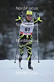 25.11.2011, Kuusamo, Finland (FIN): Pierre Guedon (FRA), Rossignol, Swix  - FIS world cup cross-country, individual sprint, Kuusamo (FIN). www.nordicfocus.com. © Felgenhauer/NordicFocus. Every downloaded picture is fee-liable.