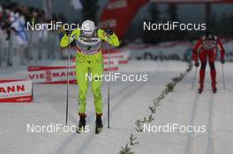 25.11.2011, Kuusamo, Finland (FIN): Katja Visnar (SLO), Fischer, Rottefella, Swix - FIS world cup cross-country, individual sprint, Kuusamo (FIN). www.nordicfocus.com. © Manzoni/NordicFocus. Every downloaded picture is fee-liable.