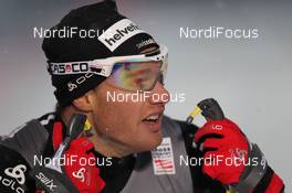 25.11.2011, Kuusamo, Finland (FIN): Dario Cologna (SUI), Fischer, Rottefella, Alpina, Swix, ODLO, Casco - FIS world cup cross-country, individual sprint, Kuusamo (FIN). www.nordicfocus.com. © Manzoni/NordicFocus. Every downloaded picture is fee-liable.