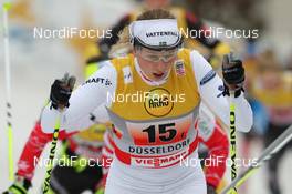 04.12.2011, Duesseldorf, Germany (GER): Mia Eriksson (SWE), Fischer, Salomon, One Way, Craft  - FIS world cup cross-country, team sprint, Duesseldorf (GER). www.nordicfocus.com. © Hemmersbach/NordicFocus. Every downloaded picture is fee-liable.