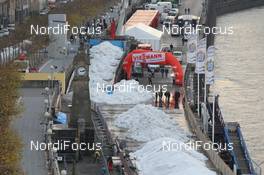 02.12.2011, Duesseldorf, Germany (GER): venue, preparation of the race course - FIS world cup cross-country, training, Duesseldorf (GER). www.nordicfocus.com. © Hemmersbach/NordicFocus. Every downloaded picture is fee-liable.