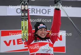 29.12.2011, Oberhof, Germany (GER): todays winner Justyna Kowalczyk (POL), Fischer, Rottefella, Swix  - FIS world cup cross-country, tour de ski, prologue women, Oberhof (GER). www.nordicfocus.com. © Hemmersbach/NordicFocus. Every downloaded picture is fee-liable.