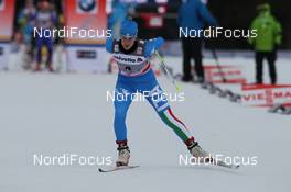29.12.2011, Oberhof, Germany (GER): Virginia De Martin Topranin (ITA), Rossignol, Rottefella, One Way  - FIS world cup cross-country, tour de ski, prologue women, Oberhof (GER). www.nordicfocus.com. © Hemmersbach/NordicFocus. Every downloaded picture is fee-liable.