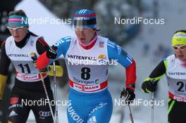 30.12.2011, Oberhof, Germany (GER): in the focus Natalia Korosteleva (RUS), Fischer, Alpina, Rottefella, Swix, adidas  - FIS world cup cross-country, tour de ski, pursuit women handicap start, Oberhof (GER). www.nordicfocus.com. © Hemmersbach/NordicFocus. Every downloaded picture is fee-liable.