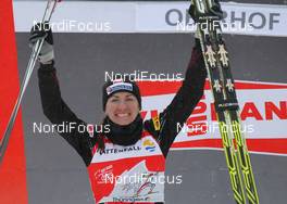 30.12.2011, Oberhof, Germany (GER): todays winner Justyna Kowalczyk (POL), Fischer, Rottefella, Swix - FIS world cup cross-country, tour de ski, pursuit women handicap start, Oberhof (GER). www.nordicfocus.com. © Hemmersbach/NordicFocus. Every downloaded picture is fee-liable.