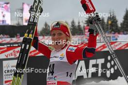 30.12.2011, Oberhof, Germany (GER): 2nd Therese Johaug (NOR), Fischer, Salomon, Swix  - FIS world cup cross-country, tour de ski, pursuit women handicap start, Oberhof (GER). www.nordicfocus.com. © Hemmersbach/NordicFocus. Every downloaded picture is fee-liable.