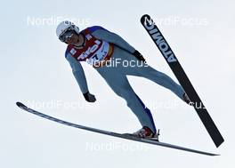 15.01.2011, Seefeld, Austria (AUT): Johnny Spillane (USA), Atomic  - FIS world cup nordic combined, individual gundersen HS109/10km, Seefeld (AUT). www.nordicfocus.com. © Hemmersbach/NordicFocus. Every downloaded picture is fee-liable.