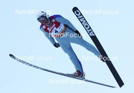 16.01.2011, Seefeld, Austria (AUT): Johnny Spillane (USA), Atomic  - FIS world cup nordic combined, individual gundersen HS109/10km, Seefeld (AUT). www.nordicfocus.com. © Hemmersbach/NordicFocus. Every downloaded picture is fee-liable.