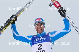 02.03.2011, Oslo, Norway (NOR):  Jason Lamy Chappuis (FRA), Salomon, Swix, One Way - FIS nordic world ski championships, nordic combined, individual gundersen HS134/10km, Oslo (NOR). www.nordicfocus.com. © Laiho/NordicFocus. Every downloaded picture is fee-liable.