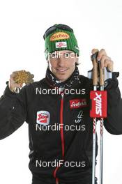 28.02.2011, Oslo, Norway (NOR): Felix Gottwald (AUT), Fischer, Loeffler, Rottefella, Swix  - FIS nordic world ski championships, nordic combined, medals, Oslo (NOR). www.nordicfocus.com. © Hemmersbach/NordicFocus. Every downloaded picture is fee-liable.