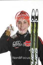 02.03.2011, Oslo, Norway (NOR): Eric Frenzel (GER), Fischer, Salomon, adidas  - FIS nordic world ski championships, nordic combined, medals, Oslo (NOR). www.nordicfocus.com. © Hemmersbach/NordicFocus. Every downloaded picture is fee-liable.