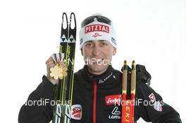 04.03.2011, Oslo, Norway (NOR): Mario Stecher (AUT), Fischer, Rottefella  - FIS nordic world ski championships, nordic combined, medals, Oslo (NOR). www.nordicfocus.com. © Hemmersbach/NordicFocus. Every downloaded picture is fee-liable.