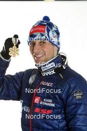 02.03.2011, Oslo, Norway (NOR): Jason Lamy-Chappuis (FRA), Salomon, Swix, One Way  - FIS nordic world ski championships, nordic combined, medals, Oslo (NOR). www.nordicfocus.com. © Hemmersbach/NordicFocus. Every downloaded picture is fee-liable.