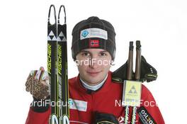 04.03.2011, Oslo, Norway (NOR): Jan Schmid (NOR), Fischer, Rottefella, Swix  - FIS nordic world ski championships, nordic combined, medals, Oslo (NOR). www.nordicfocus.com. © Hemmersbach/NordicFocus. Every downloaded picture is fee-liable.