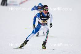 28.02.2011, Oslo, Norway (NOR): Alessandro Pittin (ITA), Fischer, One Way, Rottefella  - FIS nordic world ski championships, nordic combined, team HS106/4x5km, Oslo (NOR). www.nordicfocus.com. © Laiho/NordicFocus. Every downloaded picture is fee-liable.