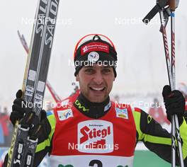 11.12.2011, Ramsau, Austria (AUT): todays winner Jason Lamy-Chappuis (FRA), Salomon, Swix, One Way  - FIS world cup nordic combined, individual gundersen HS98/10km, Ramsau (AUT). www.nordicfocus.com. © Hemmersbach/NordicFocus. Every downloaded picture is fee-liable.