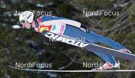 09.12.2011, Ramsau, Austria (AUT): Guiseppe Michielli (ITA), Atomic  - FIS world cup nordic combined, training, Ramsau (AUT). www.nordicfocus.com. © Hemmersbach/NordicFocus. Every downloaded picture is fee-liable.