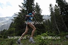 06.07.2011, Ehrwald, Austria (AUT): Thomas Miksch (Team Salomon) - Salomon 4 Trails, trail running, 38km , Garmisch-Partenkirchen (GER) - Ehrwald (AUT). www.nordicfocus.com. © NordicFocus. Every downloaded picture is fee-liable.