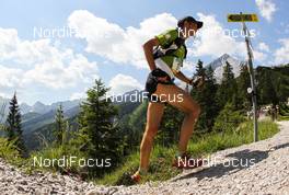 06.07.2011, Ehrwald, Austria (AUT): Stephan Tassani-Prell (GER)  - Salomon 4 Trails, trail running, 38km, Garmisch-Partenkirchen (GER) - Ehrwald (AUT). www.nordicfocus.com. Â© NordicFocus. Every downloaded picture is fee-liable.