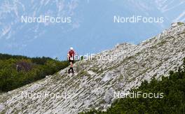 07.07.2011, Ehrwald, Austria (AUT):  Roland Schindele (GER) - Salomon 4 Trails, trail running, 43km, Ehrwald (AUT) - Imst (AUT). www.nordicfocus.com. Â© NordicFocus. Every downloaded picture is fee-liable.