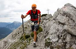 07.07.2011, Ehrwald, Austria (AUT):  Wim Bastiaens (BEL) - Salomon 4 Trails, trail running, 43km, Ehrwald (AUT) - Imst (AUT). www.nordicfocus.com. Â© NordicFocus. Every downloaded picture is fee-liable.