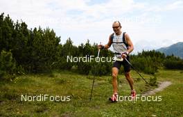 07.07.2011, Ehrwald, Austria (AUT): Anton Philipp (GER)  - Salomon 4 Trails, trail running, 43km, Ehrwald (AUT) - Imst (AUT). www.nordicfocus.com. Â© NordicFocus. Every downloaded picture is fee-liable.