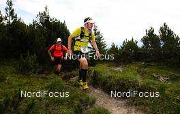 07.07.2011, Ehrwald, Austria (AUT): Manuel Diez Sedano (ESP)  - Salomon 4 Trails, trail running, 43km, Ehrwald (AUT) - Imst (AUT). www.nordicfocus.com. Â© NordicFocus. Every downloaded picture is fee-liable.