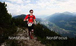 07.07.2011, Ehrwald, Austria (AUT): Stefan Knupfer (SUI)  - Salomon 4 Trails, trail running, 43km, Ehrwald (AUT) - Imst (AUT). www.nordicfocus.com. Â© NordicFocus. Every downloaded picture is fee-liable.