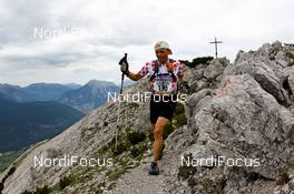 07.07.2011, Ehrwald, Austria (AUT): Rainer Kelch (GER)  - Salomon 4 Trails, trail running, 43km, Ehrwald (AUT) - Imst (AUT). www.nordicfocus.com. Â© NordicFocus. Every downloaded picture is fee-liable.