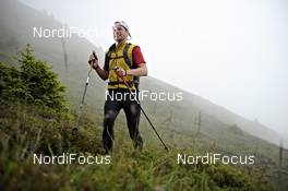 08.07.2011, Ehrwald, Austria (AUT): slower racers on the trails around Landeck- Salomon 4 Trails, trail running, 32km, Imst (AUT) - Landeck (AUT). www.nordicfocus.com. © NordicFocus. Every downloaded picture is fee-liable.