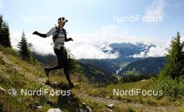 08.07.2011, Ehrwald, Austria (AUT):  Fernandez Santiago Obaya (ESP) - Salomon 4 Trails, trail running, 32km, Imst (AUT) - Landeck (AUT). www.nordicfocus.com. Â© NordicFocus. Every downloaded picture is fee-liable.