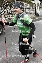 05.09.2011, Galtuer, Austria (AUT): Kathrin Hoefler (GER), Team Craft Women    - Gore Tex Transalpine Run, trail running, 42km, Schruns (AUT) - Galtuer (AUT). www.nordicfocus.com. © NordicFocus. Every downloaded picture is fee-liable.