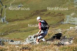 06.09.2011, Scuol, Switzerland (SUI): Philipp Reiter (GER), TEAM SALOMON INTERNATIONAL    - Gore Tex Transalpine Run, trail running, 40km, Galtuer (AUT) - Scuol (SUI). www.nordicfocus.com. © NordicFocus. Every downloaded picture is fee-liable.