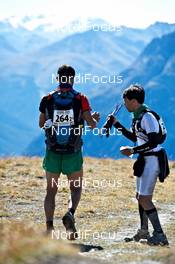 06.09.2011, Scuol, Switzerland (SUI): Miguel Capo Soler (ESP), TransMallorcaRun TEAM    - Gore Tex Transalpine Run, trail running, 40km, Galtuer (AUT) - Scuol (SUI). www.nordicfocus.com. © NordicFocus. Every downloaded picture is fee-liable.