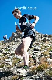 06.09.2011, Scuol, Switzerland (SUI): Jethro Lennox (GBR), TEAM INOV-8 GORE-TEX FOOTWEAR    - Gore Tex Transalpine Run, trail running, 40km, Galtuer (AUT) - Scuol (SUI). www.nordicfocus.com. © NordicFocus. Every downloaded picture is fee-liable.