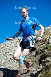 06.09.2011, Scuol, Switzerland (SUI): Joe Symonds (GBR), TEAM INOV-8 GORE-TEX FOOTWEAR     - Gore Tex Transalpine Run, trail running, 40km, Galtuer (AUT) - Scuol (SUI). www.nordicfocus.com. © NordicFocus. Every downloaded picture is fee-liable.