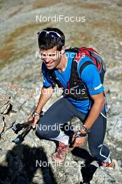 06.09.2011, Scuol, Switzerland (SUI): Jan Wuestenfeld (GER)    - Gore Tex Transalpine Run, trail running, 40km, Galtuer (AUT) - Scuol (SUI). www.nordicfocus.com. © NordicFocus. Every downloaded picture is fee-liable.