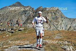 06.09.2011, Scuol, Switzerland (SUI): Julien Chorier (FRA), TEAM SALOMON INTERNATIONAL    - Gore Tex Transalpine Run, trail running, 40km, Galtuer (AUT) - Scuol (SUI). www.nordicfocus.com. © NordicFocus. Every downloaded picture is fee-liable.