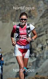 06.09.2011, Scuol, Switzerland (SUI): Mireia Miro (ESP), TEAM SALOMON INTERNATIONAL    - Gore Tex Transalpine Run, trail running, 40km, Galtuer (AUT) - Scuol (SUI). www.nordicfocus.com. © NordicFocus. Every downloaded picture is fee-liable.
