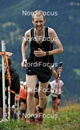 07.09.2011, Scuol, Switzerland (SUI): Joe Symonds (GBR), TEAM INOV-8 GORE-TEX FOOTWEAR     - Gore Tex Transalpine Run, trail running, 6km, Scuol (SUI). www.nordicfocus.com. © NordicFocus. Every downloaded picture is fee-liable.