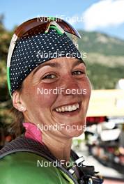 09.09.2011, Schlanders, Italy (ITA): Kathrin Hoefler (GER), Team Craft Women    - Gore Tex Transalpine Run, trail running, 37km, Mals (ITA) - Schlanders (ITA). www.nordicfocus.com. © NordicFocus. Every downloaded picture is fee-liable.