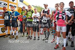 09.09.2011, Schlanders, Italy (ITA): the top teams minutes before the start   - Gore Tex Transalpine Run, trail running, 37km, Mals (ITA) - Schlanders (ITA). www.nordicfocus.com. © NordicFocus. Every downloaded picture is fee-liable.