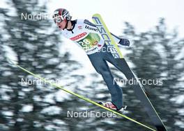 03.01.2011, Innsbruck, Austria (AUT): Sebastian Colloredo (ITA), Fischer  - FIS world cup ski jumping, four hills tournament, individual HS130, Innsbruck (AUT). www.nordicfocus.com. Â© Felgenhauer/NordicFocus. Every downloaded picture is fee-liable.