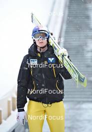 03.01.2011, Innsbruck, Austria (AUT): Thomas Morgenstern (AUT), Fischer  - FIS world cup ski jumping, four hills tournament, individual HS130, Innsbruck (AUT). www.nordicfocus.com. Â© Felgenhauer/NordicFocus. Every downloaded picture is fee-liable.