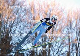 06.01.2011, Bischofshofen, Austria (AUT): Simon Ammann (SUI), Fischer  - FIS world cup ski jumping, four hills tournament, individual HS140, Bischofshofen (AUT). www.nordicfocus.com. Â© Felgenhauer/NordicFocus. Every downloaded picture is fee-liable.