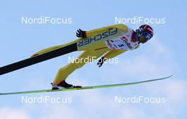 12.03.2011, Lahti, Finland (FIN): Janne Ahonen (FIN), Fischer  - FIS world cup ski jumping, team HS130, Lahti (FIN). www.nordicfocus.com. © Laiho/NordicFocus. Every downloaded picture is fee-liable.