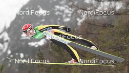 19.03.2011, Planica, Slovenia (SLO): Matti Hautamaeki (FIN), Fischer  - FIS world cup ski jumping final, team HS215, Planica (SLO). www.nordicfocus.com. © Hemmersbach/NordicFocus. Every downloaded picture is fee-liable.