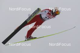 25.02.2011, Oslo, Norway (NOR): Shohei Tochimoto (JPN), Fischer  - FIS nordic world ski championships, ski jumping, individual HS106, Oslo (NOR). www.nordicfocus.com. © Laiho/NordicFocus. Every downloaded picture is fee-liable.