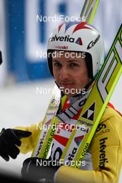 26.02.2011, Oslo, Norway (NOR): Simon Ammann (SUI), Fischer  - FIS nordic world ski championships, ski jumping, individual HS106, Oslo (NOR). www.nordicfocus.com. © Laiho/NordicFocus. Every downloaded picture is fee-liable.